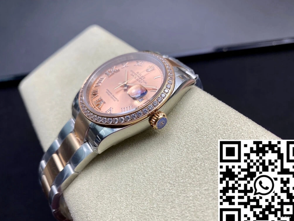 M126281RBR-0016 EW Factory Datejust Gold Rose Rolex 0926